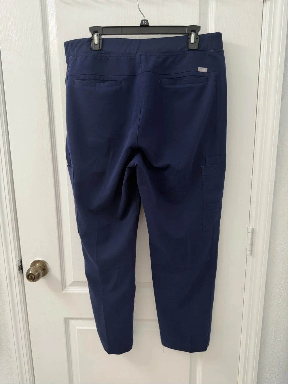Figs Men's Axim Cargo Navy Scrub Pants (Size XL)